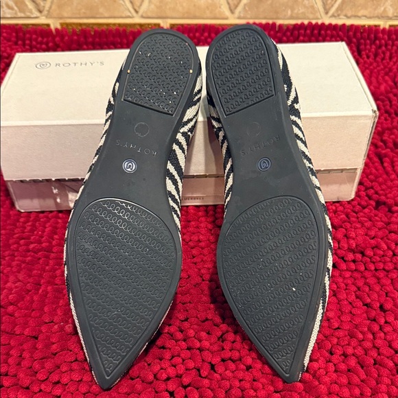 Rothy's Zebra Print Flats size 8 EUC - Picture 6 of 7